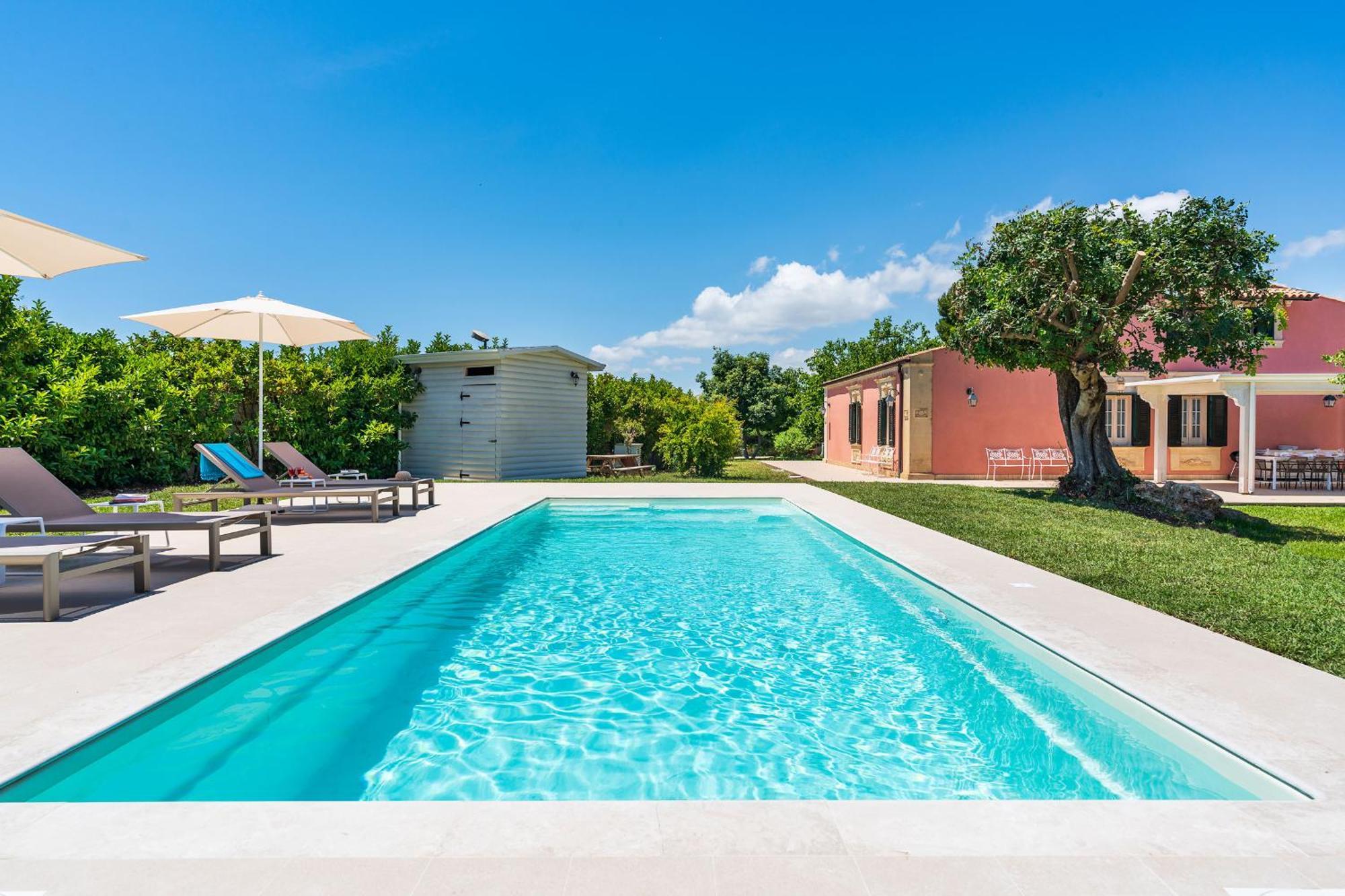 Villa Gira Sole Fontane Bianche Exterior foto